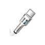 Дата кабель USB-C to Lightning 2.0m Cafule Metal PD 20W white Baseus (CATLJK-B02) - зменшене зображення 6