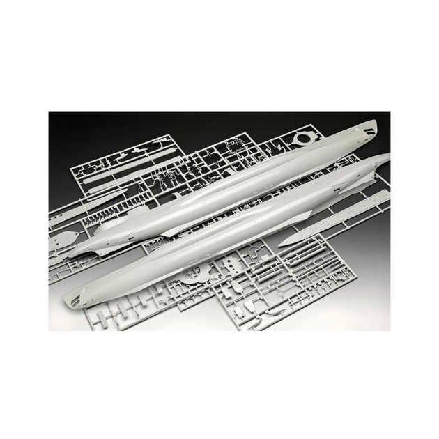 Збірна модель Revell Німецький підводний човен типу VII C/41, рівень 5, 1:72 (RVL-05163) - picture 9