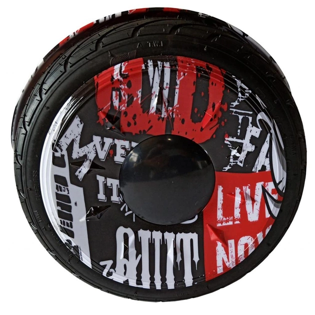 Гіроборд Rover XL6 10.5 Grafitti white-red - picture 5