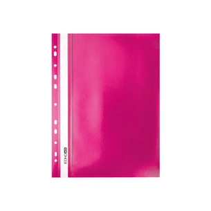 Папка-швидкозшивач Economix А4 з перфорацією, фактура "помаранч", рожева (E31508-09) зображення 1