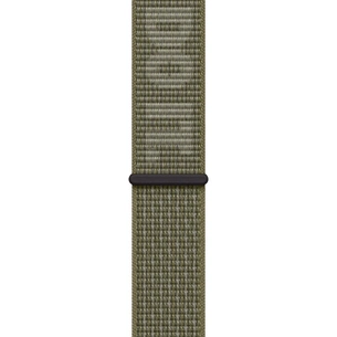 Ремінець до смарт-годинника Apple 45mm Nike Sport Loop Sequoia/Pure Platinum (MPJ23ZM/A) зображення 1