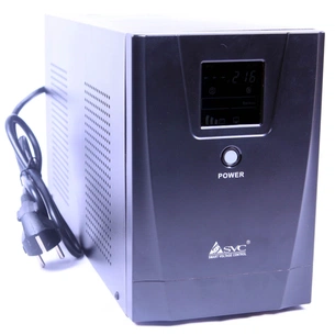 Пристрій безперебійного живлення SVC VP-3000-LCD 3000VA (VP-3000-LCD) зображення 1
