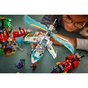 Конструктор LEGO Ninjago Автомобільна битва ніндзя біля будинку на дереві (71857) - зменшене зображення 10