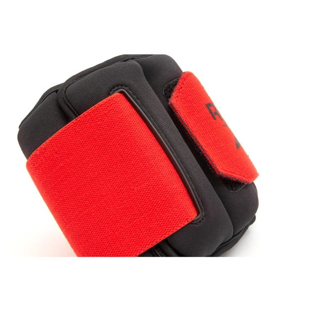 Утяжелитель Reebok Flexlock Wrist Weights чорний, червоний RAWT-11260 0.5 кг (885652017176) - изображение 5