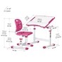 Парта зі стільцем Evo-kids Ergo Pink (Evo-03 Ergo PN) - зменшене зображення 3