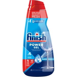 Гель для миття посуду в посудомийці Finish Power Gel 900 мл (5908252000012) изображение 1