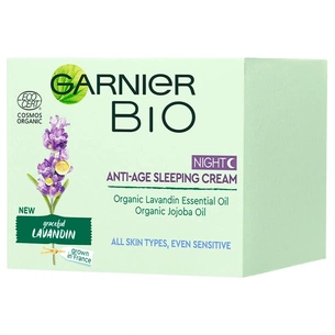 Крем для обличчя Garnier Bio Нічний антивіковий з екстрактом лавандину 50 мл (3600542325738) зображення 1