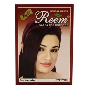 Фарба для волосся Reem Gold Бургунд 60 г (8906029310088) зображення 1
