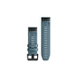 Ремінець до смарт-годинника Garmin fenix 6X 26mm QuickFit Lakeside Blue Silicone (010-12864-03) - зменшене зображення 2