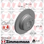 Гальмівний диск ZIMMERMANN 150.3466.20 - зменшене зображення 1