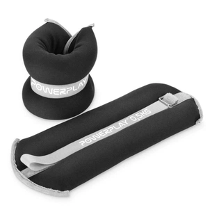 Обважнювач PowerPlay PP-4349 Ankle/Wrist Weights 0,5 х 2 шт Чорні (PP_4349_Black_0.5) зображення 1