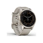 Смарт-годинник Garmin fenix 7S Pro Saph Solar, Sft Gld SS w/ Lmestn Lthr, Excl, GPS (010-02776-30) - зменшене зображення 3