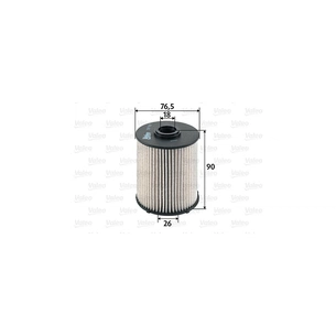 Фільтр паливний Valeo 587922 зображення 1