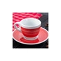 Чашка Ancap cappuccino 180 мл, серія Verona Millecolori Red (35118) - зменшене зображення 2