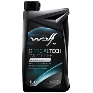 Моторна олива Wolf OFFICIALTECH 0W20 LL FE 1л (8331138) зображення 1