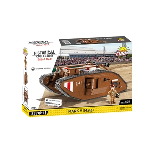 Конструктор Cobi Перша Світова Війна Танк Марк V самець, 837 деталей (COBI-2984) зображення 1