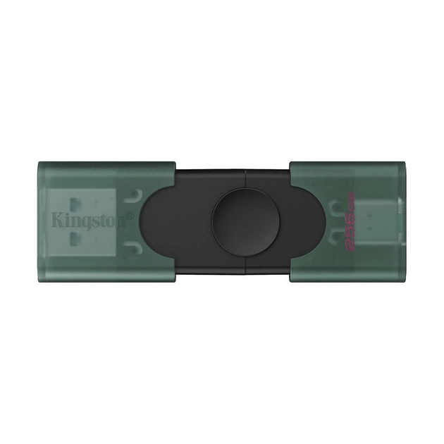 Флеш-накопичувач USB3.2 256GB Type-C Kingston DataTraveler Duo Green (DTDEG2/256GB) - зображення 1