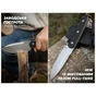 Ніж Sencut Toxodon, Black G10, Stonewash (S24036-1) - зменшене зображення 9