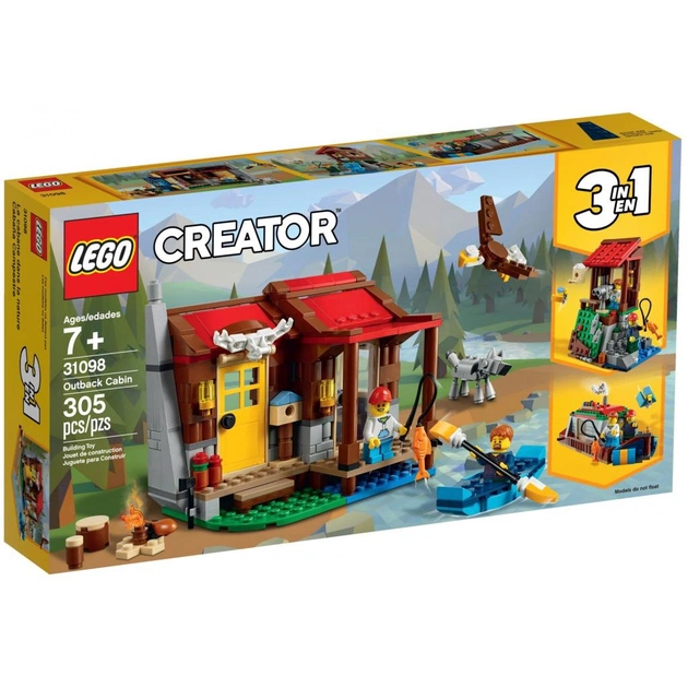 Конструктор LEGO Creator Хатина в глушині 305 деталей (31098) - изображение 1