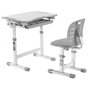 Парта зі стільцем FunDesk Piccolino III Grey (515966) - зменшене зображення 1