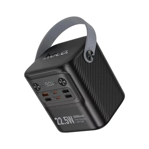 Батарея універсальна HOCO 80000mAh, 22.5W, PD20W, 4*USB/2*Type-C, ліхтарик, Black (J152 / 44522) изображение 1