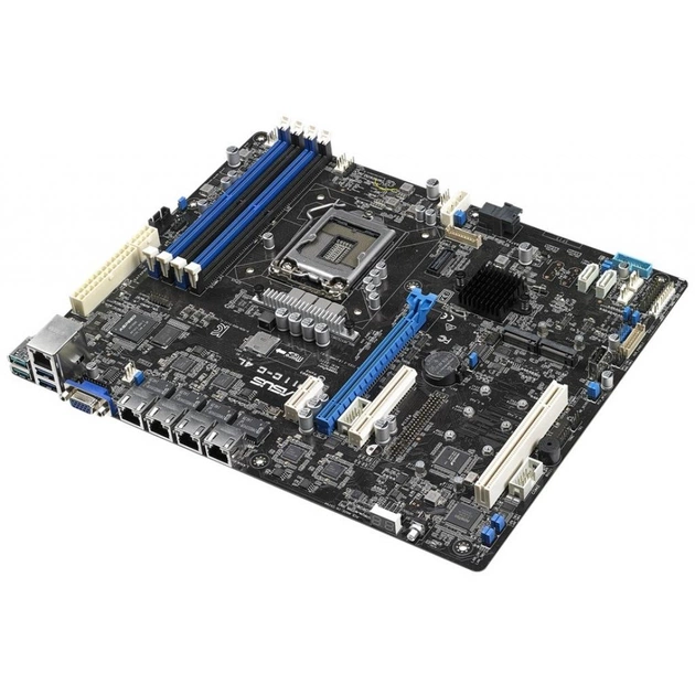 Серверна материнська плата ASUS P11C-C/4L s1151 C242, 4xDDR4, ATX (P11C-C/4L) - зображення 1