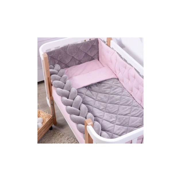 Дитячий постільний набір Верес Velour Taupe-ros (218.02) - picture 2