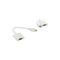 Перехідник HDMI M to VGA F (з кабелями аудіо і живлення від USB) ST-Lab (U-990 white) - уменьшенное изображение 3