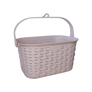 Кошик для зберігання Irak Plastik для прищіпок пудровий 2.9 л (6678) зображення 1