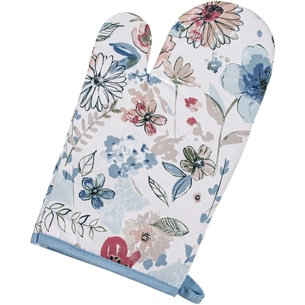 Кухонна прихватка Home Line Рукавиця Квіти 17x28 см (182822) зображення 1