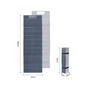 Туристический коврик Naturehike IXPE CNK2300DZ017 алюмінієва плівка 200 x 65 х 2 см бежевий (6976023923180) - уменьшенное изображение 7