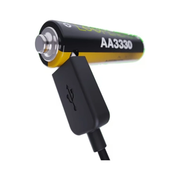 Акумулятор Verico AA USB Type-C 2220mAh/3330mWh-1.5V Li-ion 4шт./уп. (Loop Energy PRO) (1UDBT-A6WEAC-NN) - picture 4