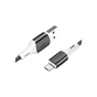 Дата кабель USB 2.0 AM to Micro 5P 1.0m 2.4A silicone BX79 white BOROFONE (6974443384772) - уменьшенное изображение 2