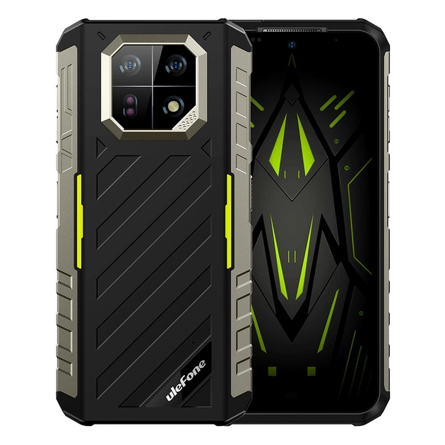Мобільний телефон Ulefone Armor 22 8/128Gb Black Green (6937748735540) - зображення 1