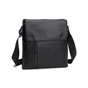 Сумка Vintage Месенджер шкіряна Чорна (14576) - зменшене зображення 2