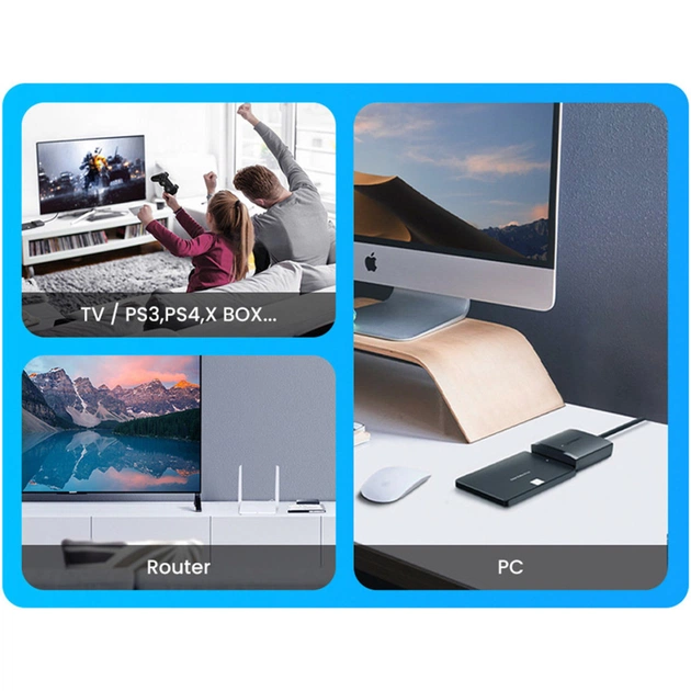 Перехідник USB 3.0 Type-А to SATA III (F) CM257 Ugreen (60561) - picture 7