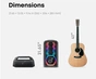 Акустична система Anker SoundCore Rave 3S Black (A31A3012) - зменшене зображення 11