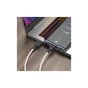 Дата кабель USB 2.0 AM to USB-C 1.0m silicone X90 Cool white HOCO (6931474788450) - уменьшенное изображение 3