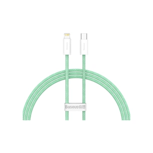 Дата кабель USB-C to Lightning 2.0m 20W green Baseus (CALD000106) зображення 1