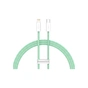 Дата кабель USB-C to Lightning 2.0m 20W green Baseus (CALD000106) - уменьшенное изображение 1