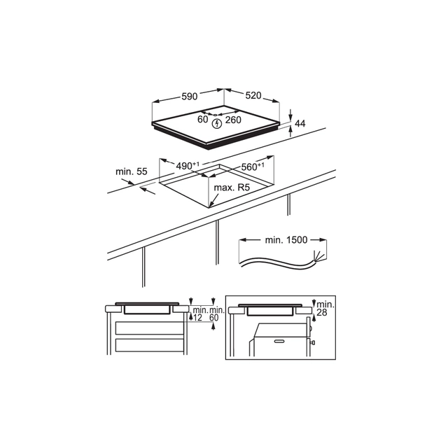 Варочна поверхня Electrolux CIV634 - picture 10