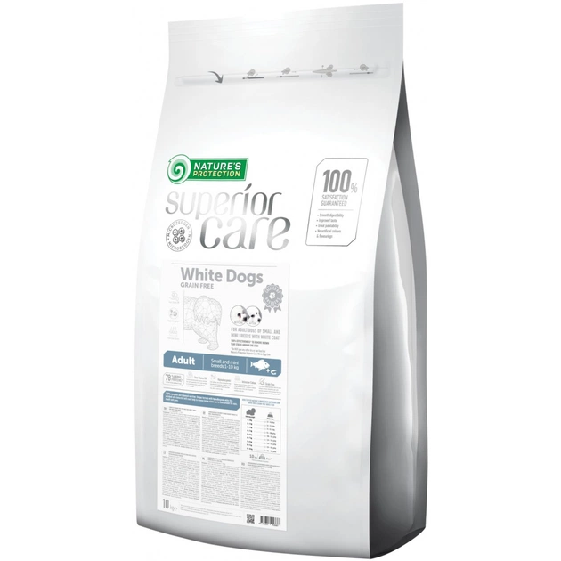 Сухий корм для собак Nature's Protection Superior Care White Grain Free Adult Small and Mini 10 кг (NPSC45668) - зображення 1