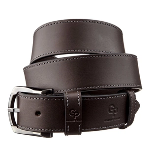 Ремінь Grande Pelle Джинсовий Коричневий (11158) зображення 1