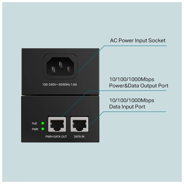 Адаптер PoE TP-Link POE170S - изображение 3