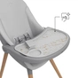 Стульчик для кормления Kinderkraft 2 в 1 Fini Up Grey (5902533930111) - уменьшенное изображение 4