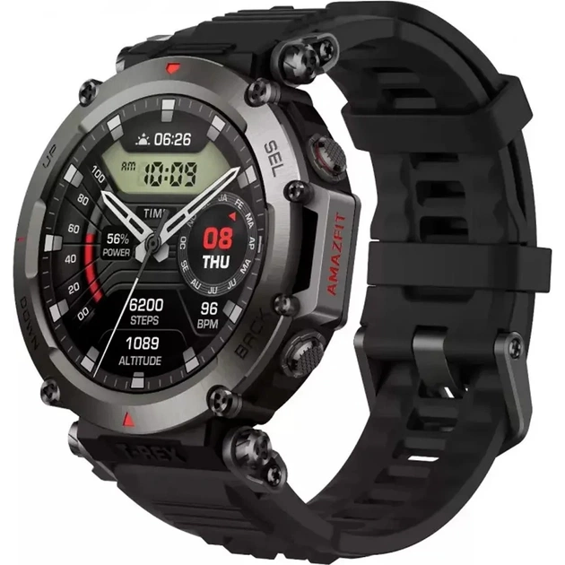 Смарт-годинник Amazfit T-Rex Ultra Abyss Black (W2142EU1N) (1066608) - изображение 1