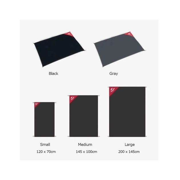 Туристичний килимок Naturehike Moisture Picnic Mat NH17D050-B 120х70 см (6927595724637) - зображення 10