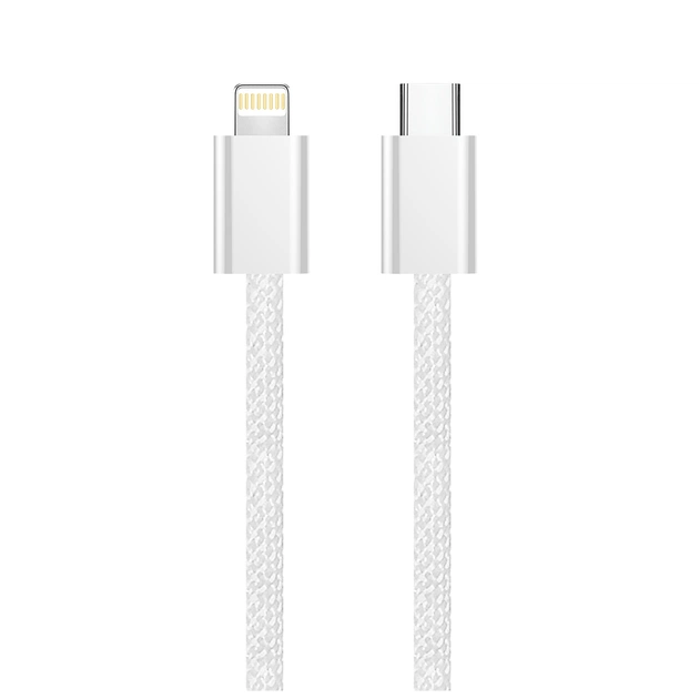 Дата кабель USB-C to Lightning 2.0m PD 27W braided gray ColorWay (CW-CBPDCL068-GR) - picture 3