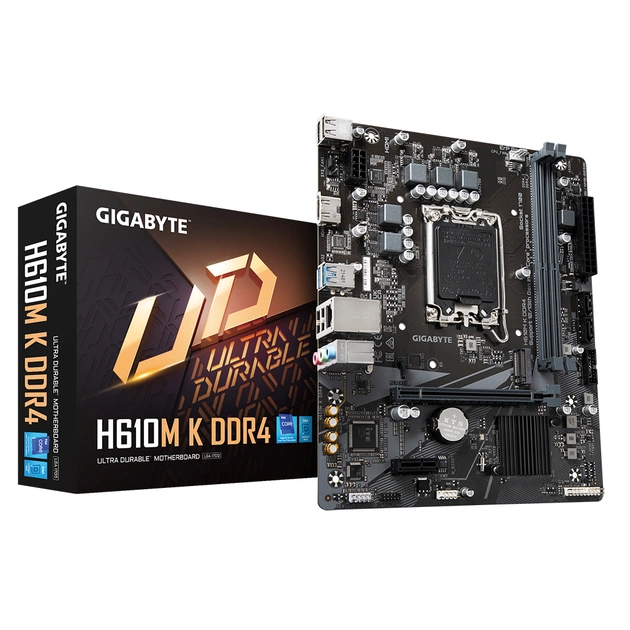 Материнська плата GIGABYTE H610M K DDR4 - зображення 1
