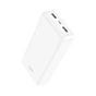 Батарея універсальна HOCO 20000mAh, USB+Type-C, 2A, White (J100A / 44572) - зменшене зображення 2